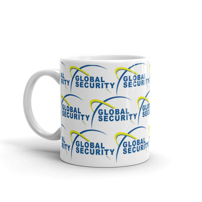 Global Security-White glossy mug