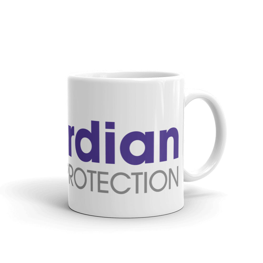 Guardian-White glossy mug