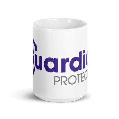 Guardian-White glossy mug