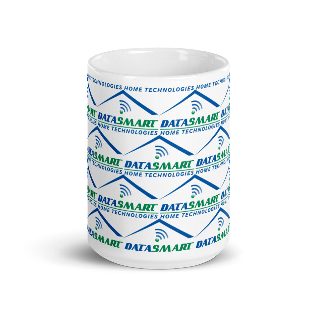 DATASMART-White glossy mug