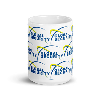 Global Security-White glossy mug