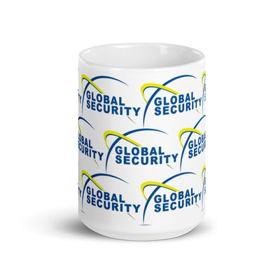 Global Security-White glossy mug