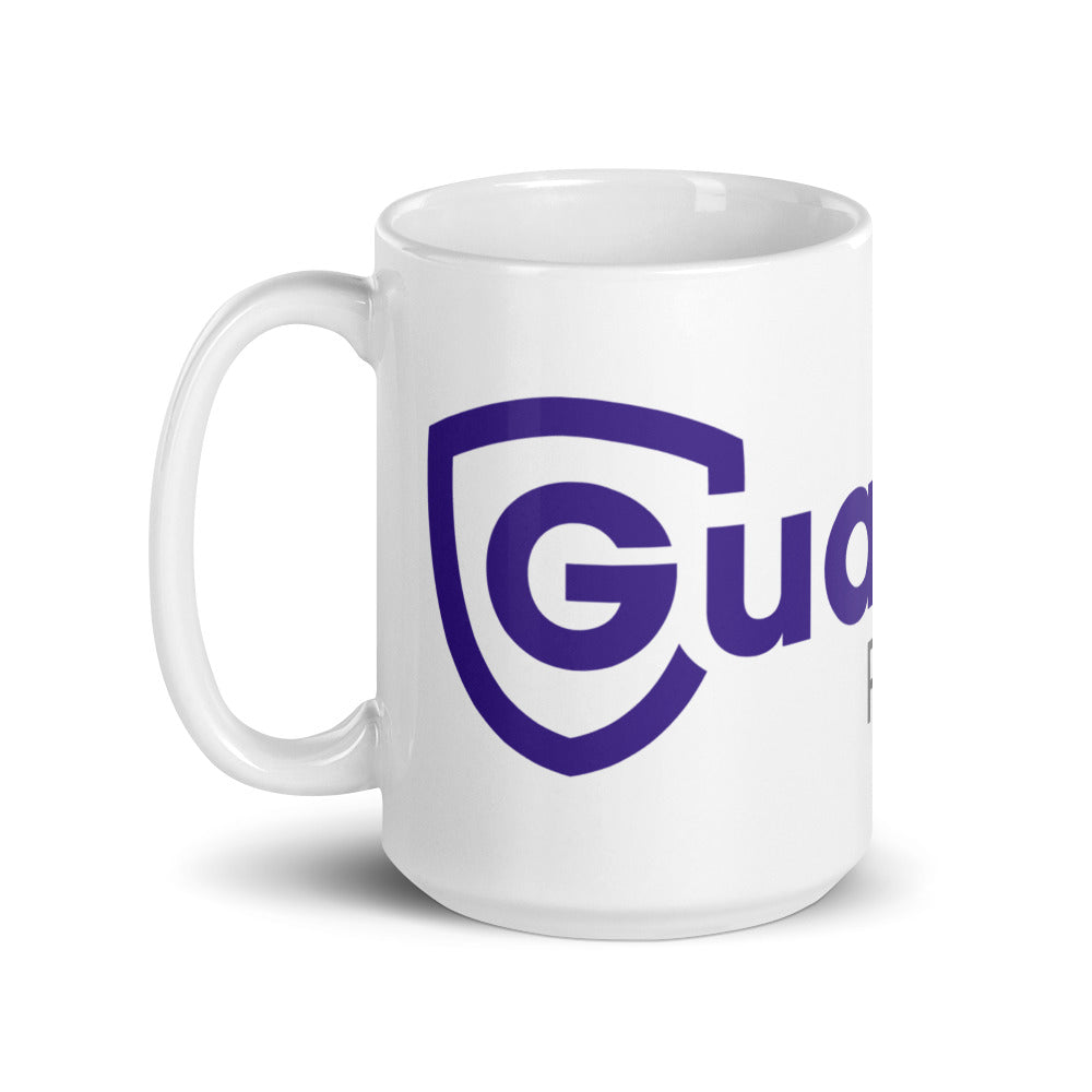 Guardian-White glossy mug