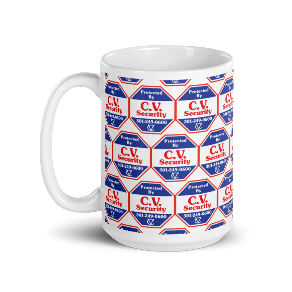 C.V. Security-White glossy mug