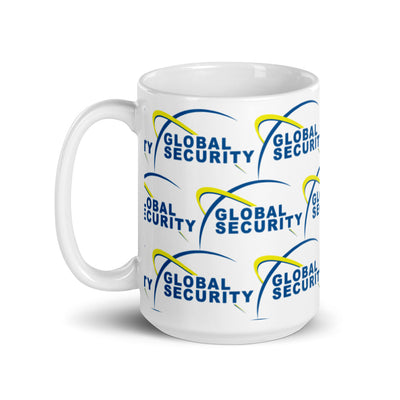 Global Security-White glossy mug