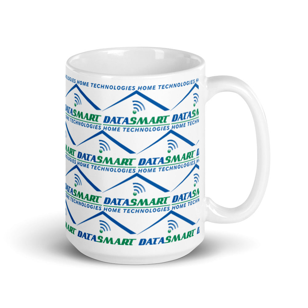 DATASMART-White glossy mug