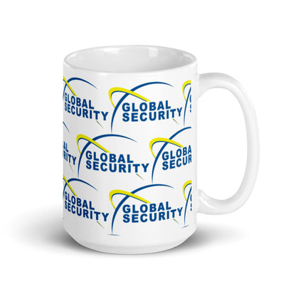 Global Security-White glossy mug