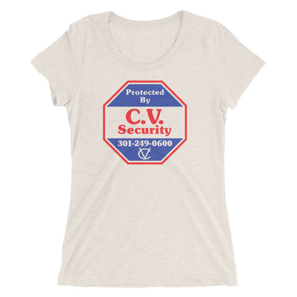 C.V. Security-Ladies' short sleeve t-shirt