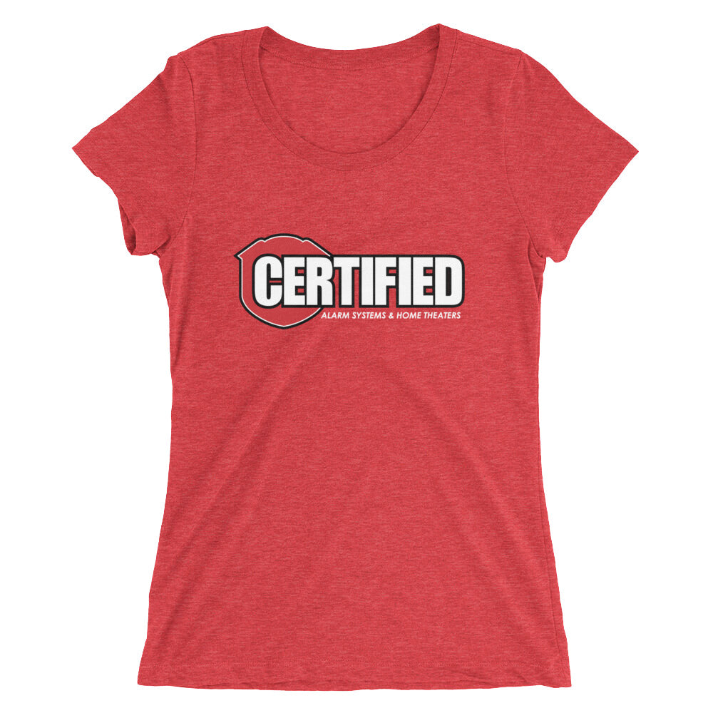 Certified Alarm-Ladies' short sleeve t-shirt