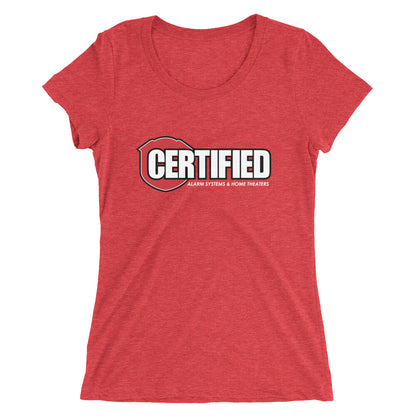 Certified Alarm-Ladies' short sleeve t-shirt