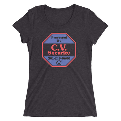 C.V. Security-Ladies' short sleeve t-shirt