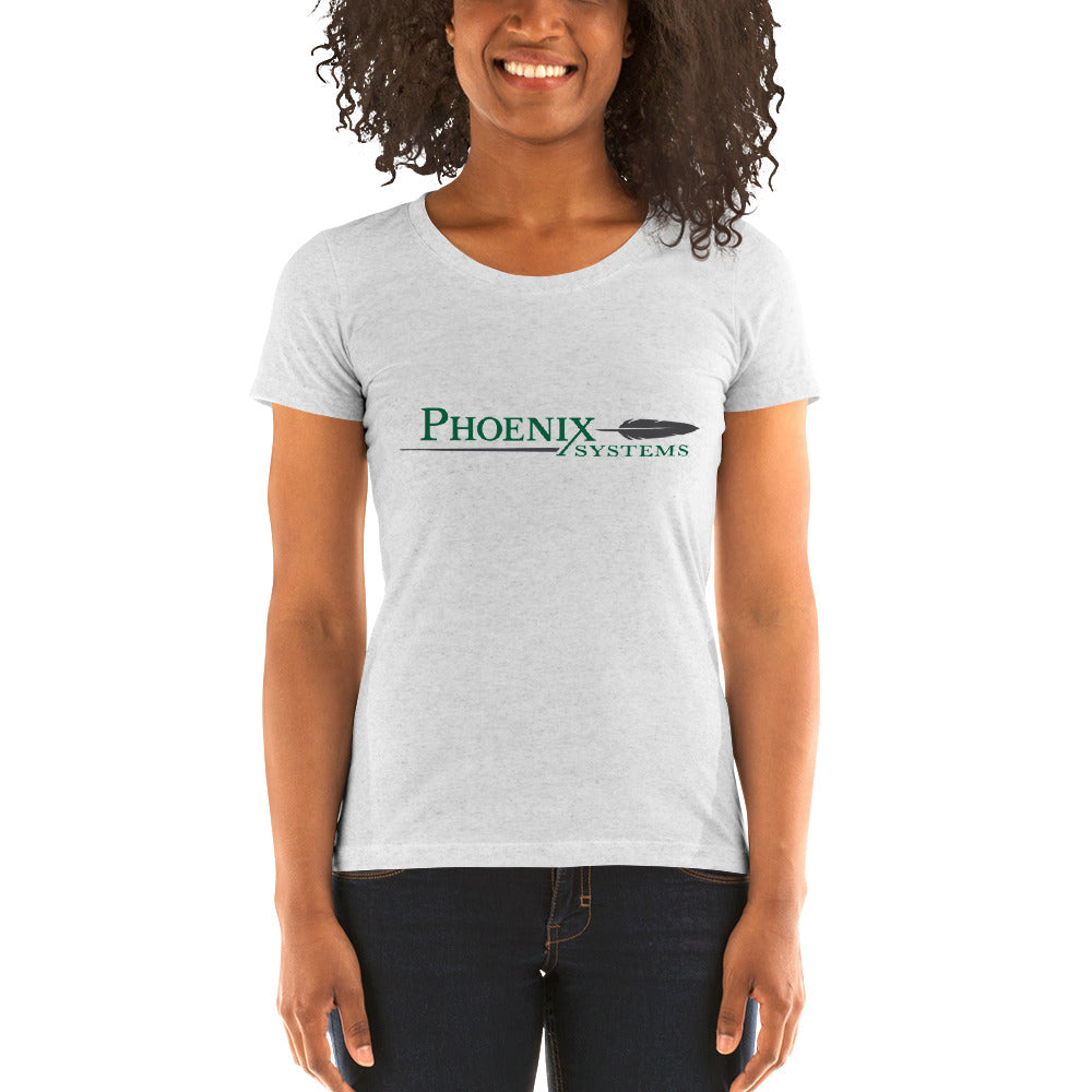 Phoenix Systems-Ladies' short sleeve t-shirt