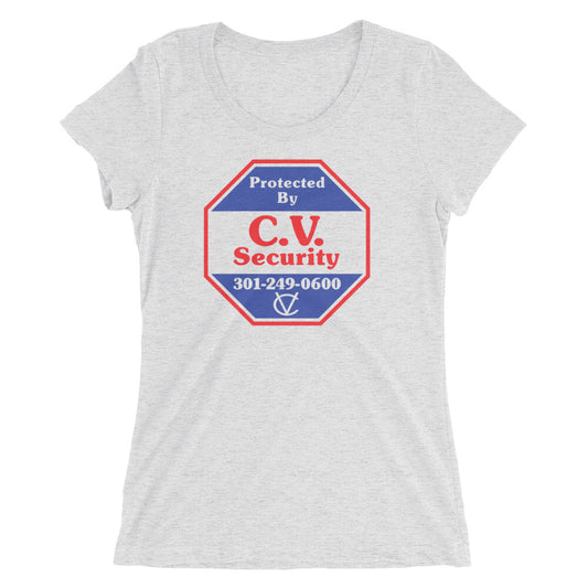 C.V. Security-Ladies' short sleeve t-shirt